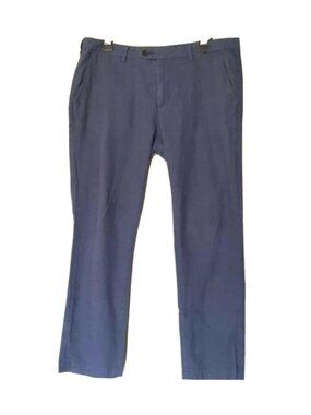 Ted Baker London Trousers Size 36R Mens Navy Blue Chinos 29.5 in Inseam Pants